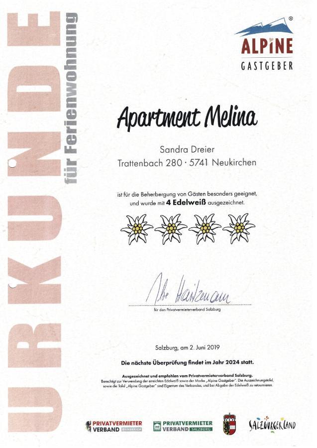 Apartment Melina Neukirchen am Großvenediger Eksteriør billede